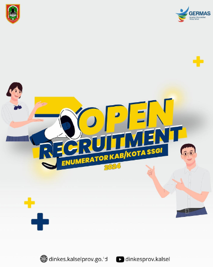 Pendaftaran Enumerator Kabupaten/Kota Survei Status Gizi